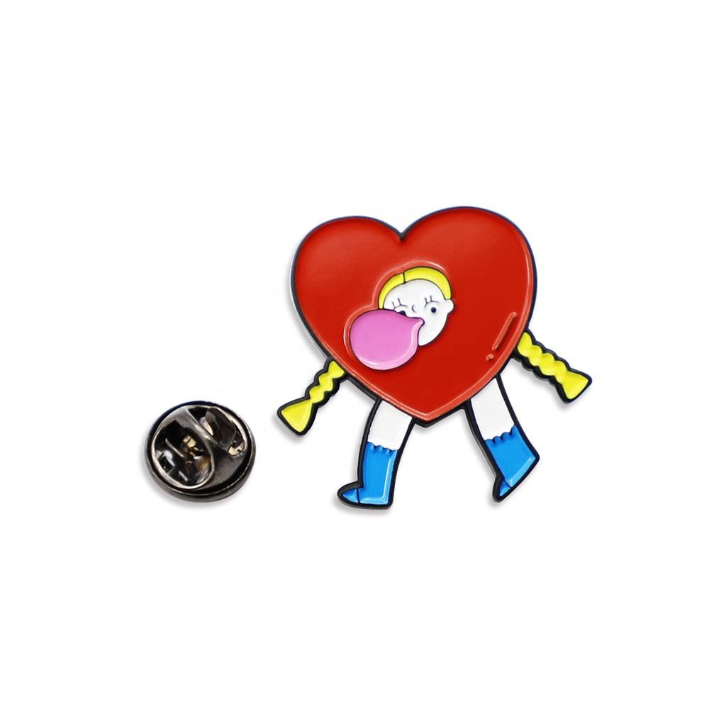 Souvenir metal badge